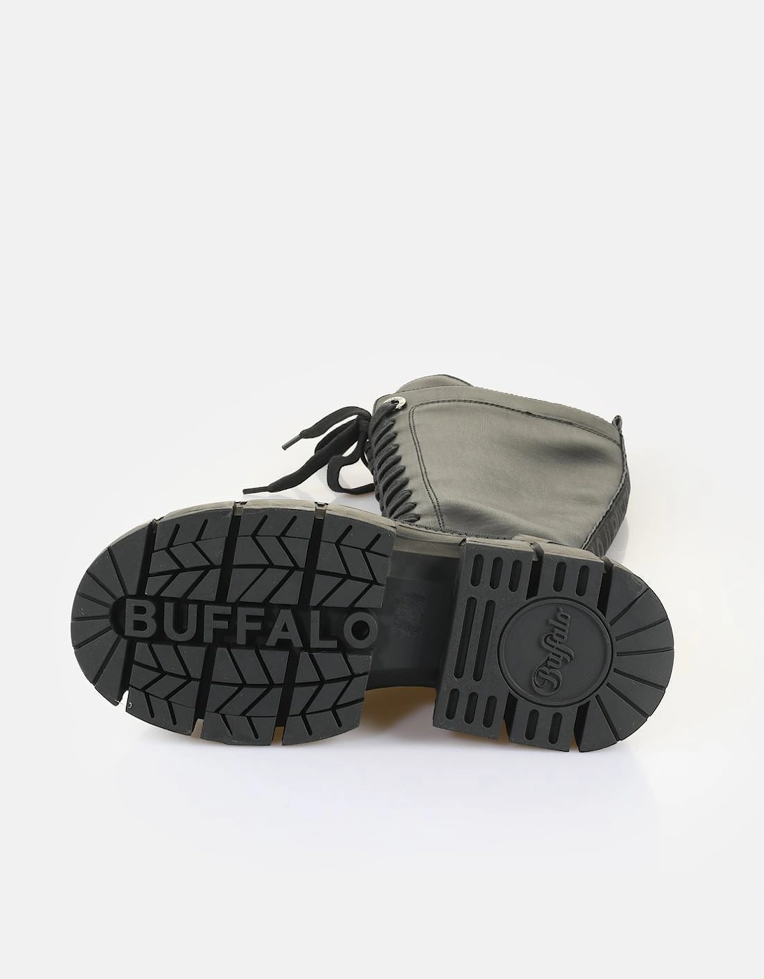 Gospher Lace Up High Women's Black Boots