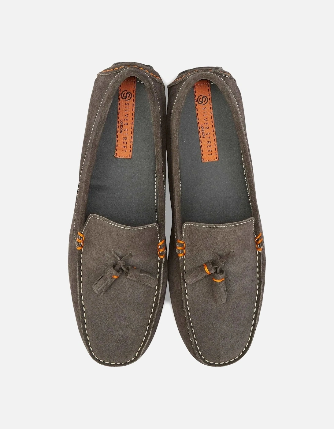 JACKSON Mens Loafers Grey