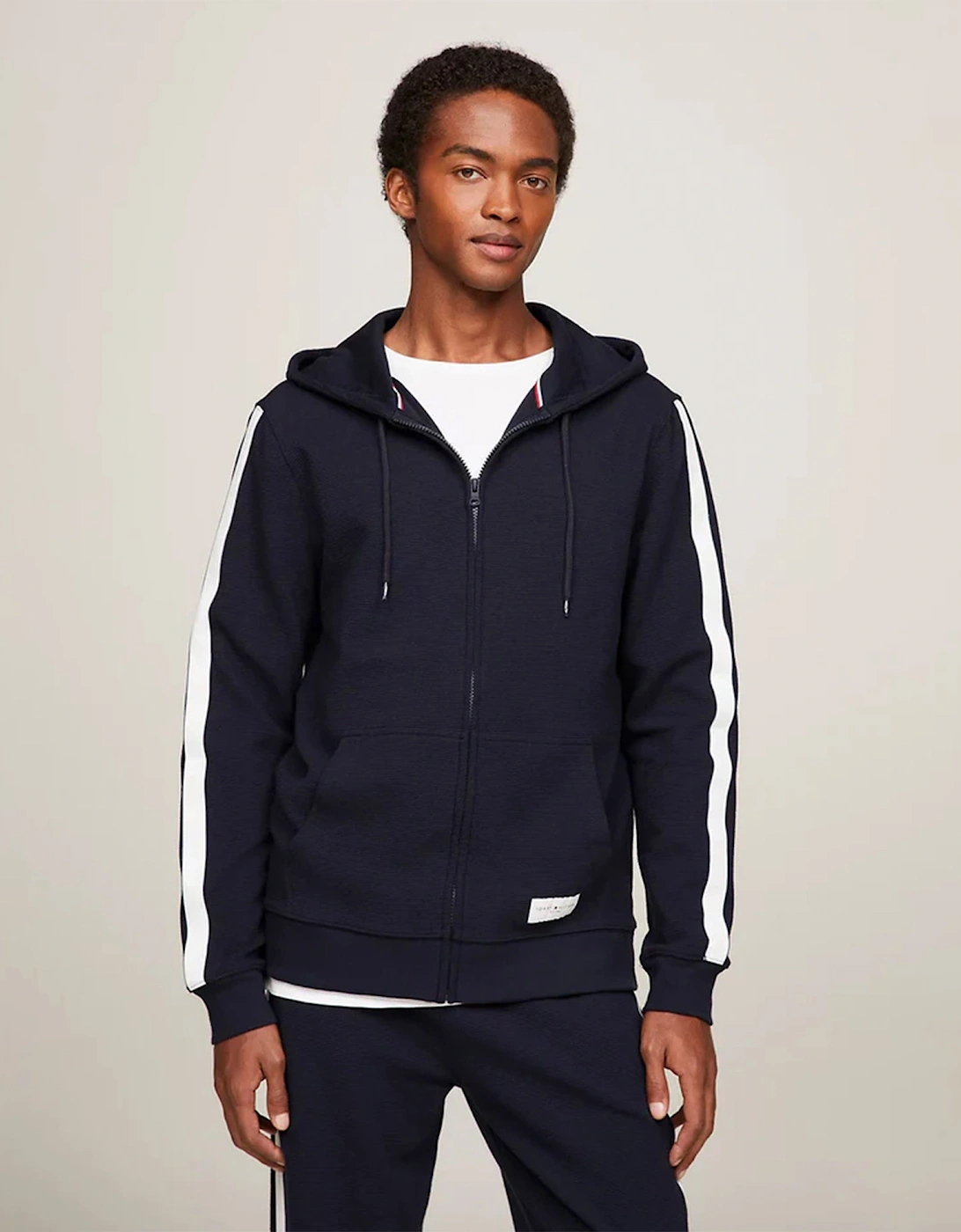 HWK FZ HOODIE Mens Hoodie Desert Sky