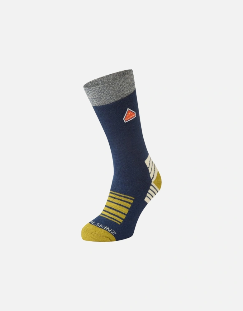 Attlebridge Bamboo Hiking Sock Navy