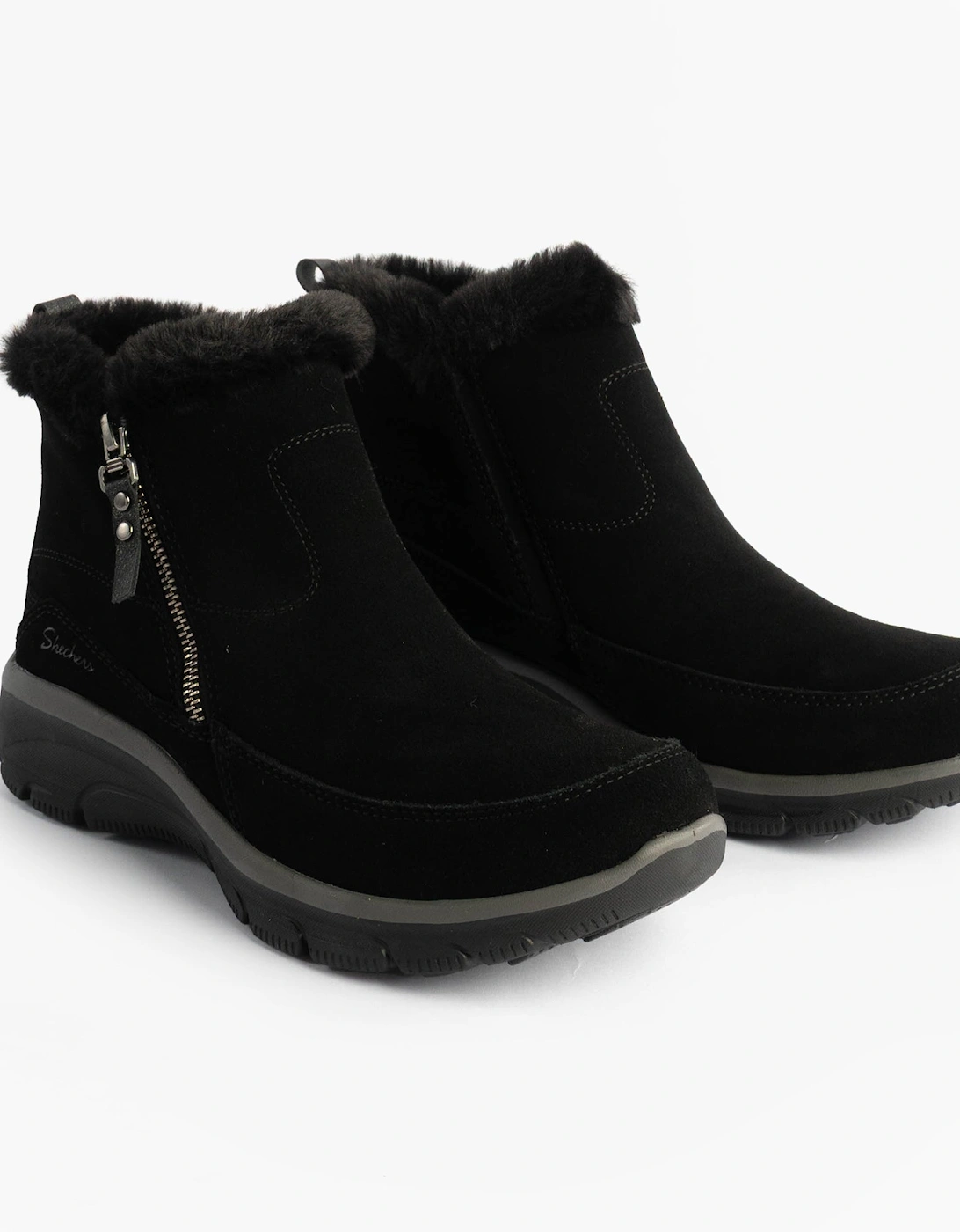 167862/BLK EASY GOING - COOL ZIP Womens Boots Black