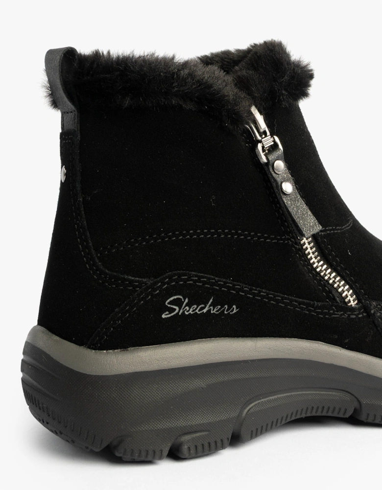 167862/BLK EASY GOING - COOL ZIP Womens Boots Black