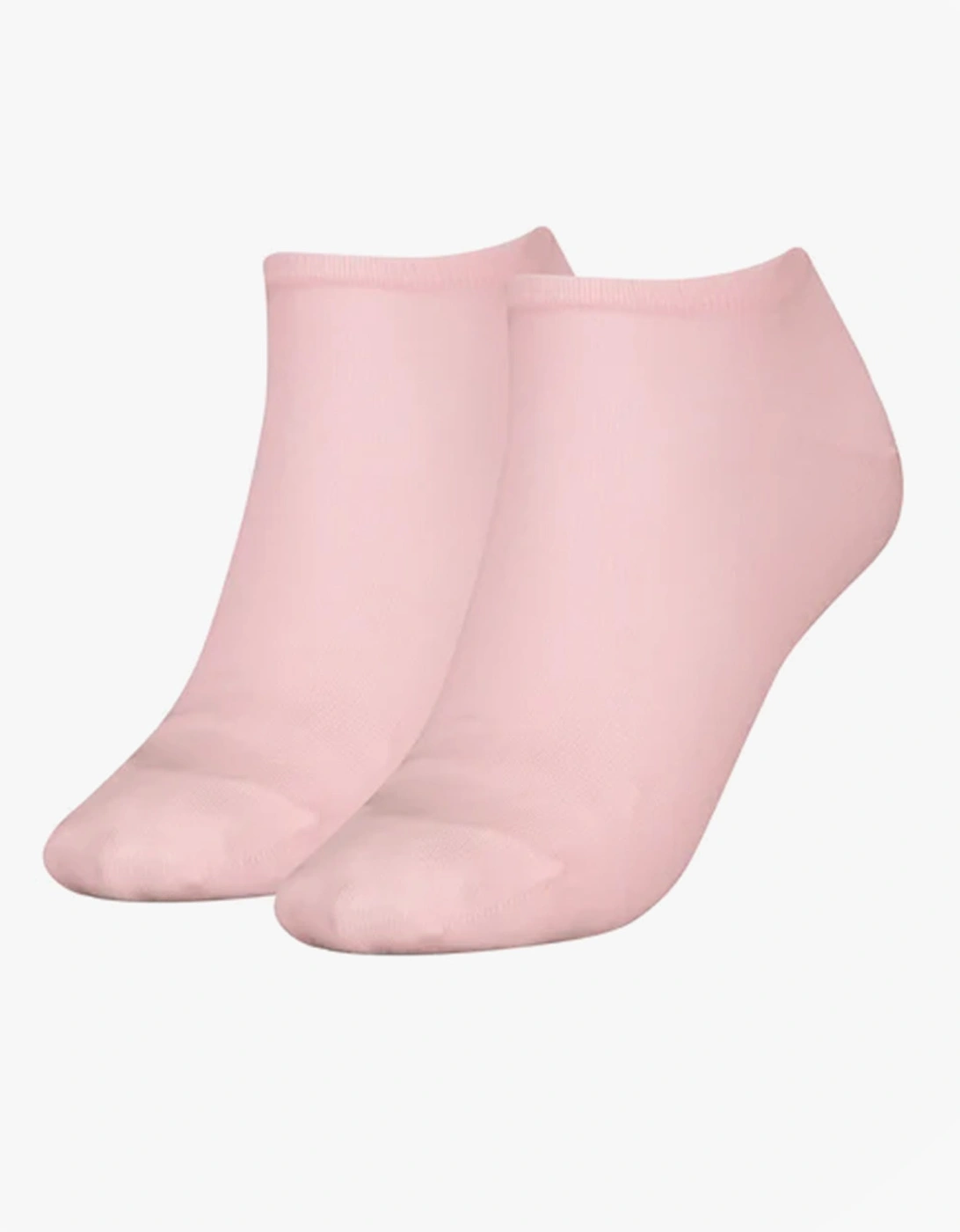 Women's Tommy Hilfiger 2 Pack Trainer Womens Ankle Socks Pink - Size: UK 2-5