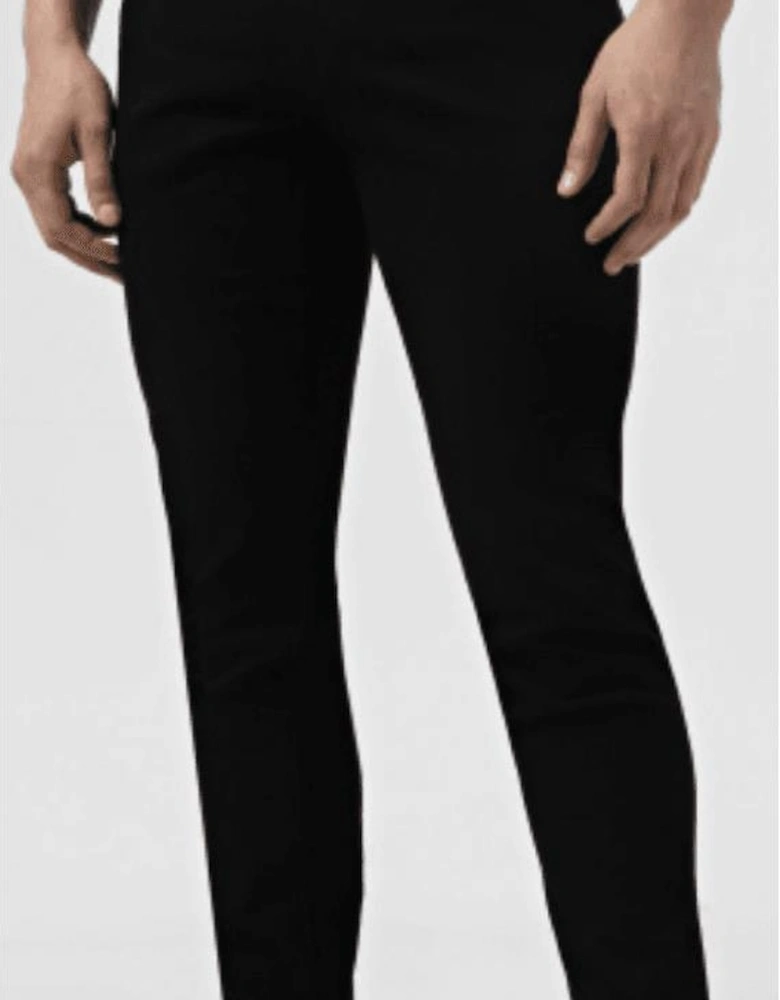 J06 Black Slim Fit Gabardine Jeans