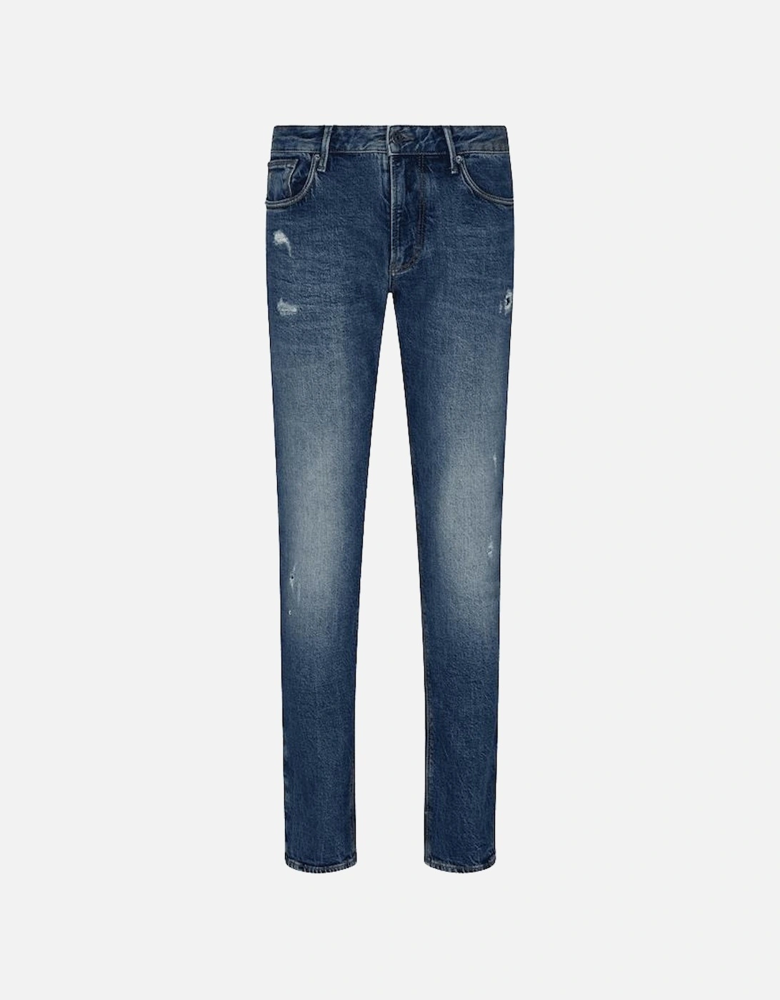 J06 Ripped Blue Slim Fit Jeans, 5 of 4