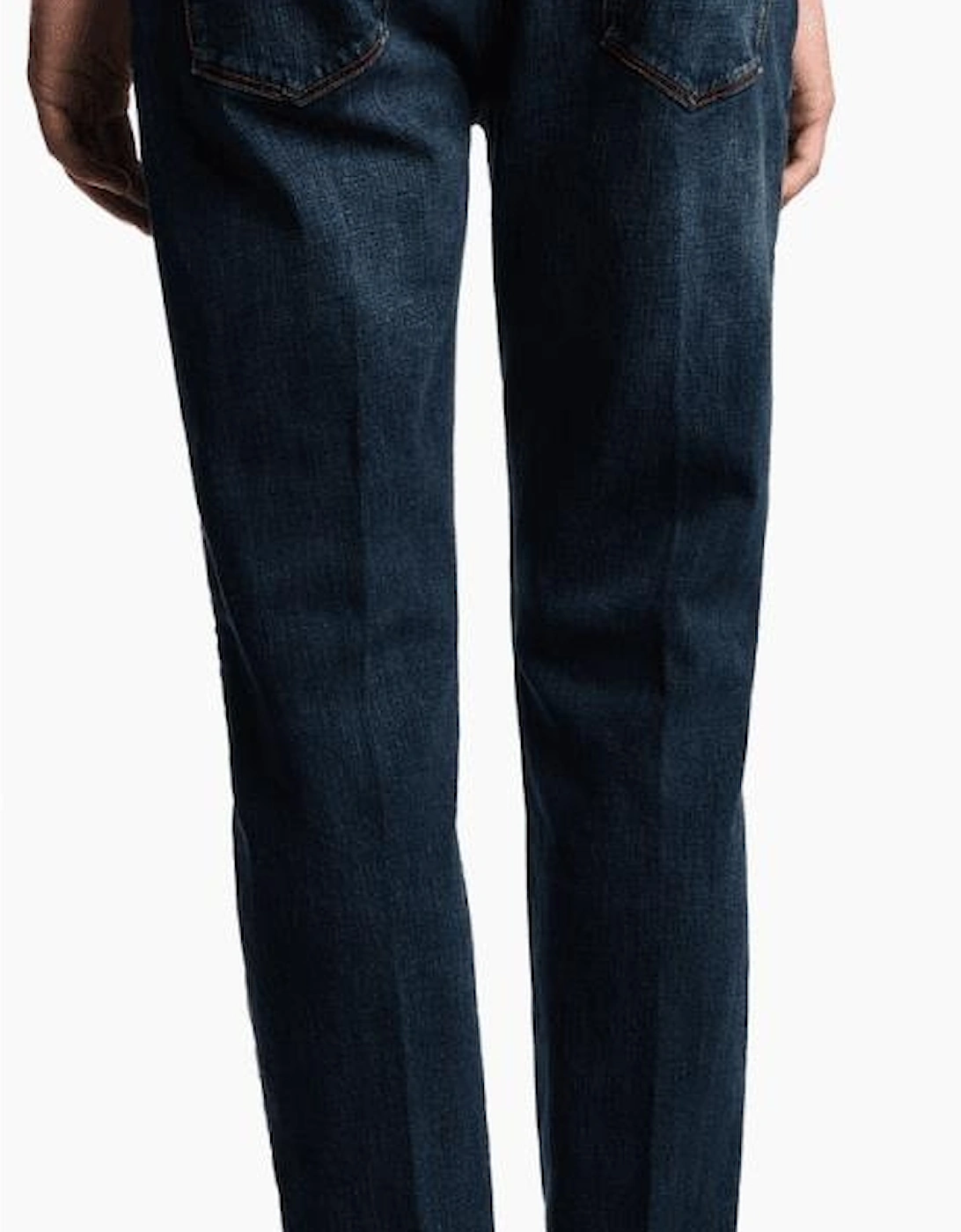 J75 Stone-Washed Blue Slim Fit Jeans