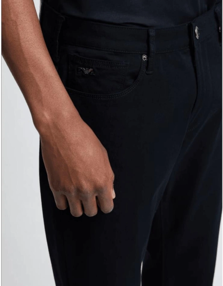 J06 Navy Slim Fit Gabardine Jeans