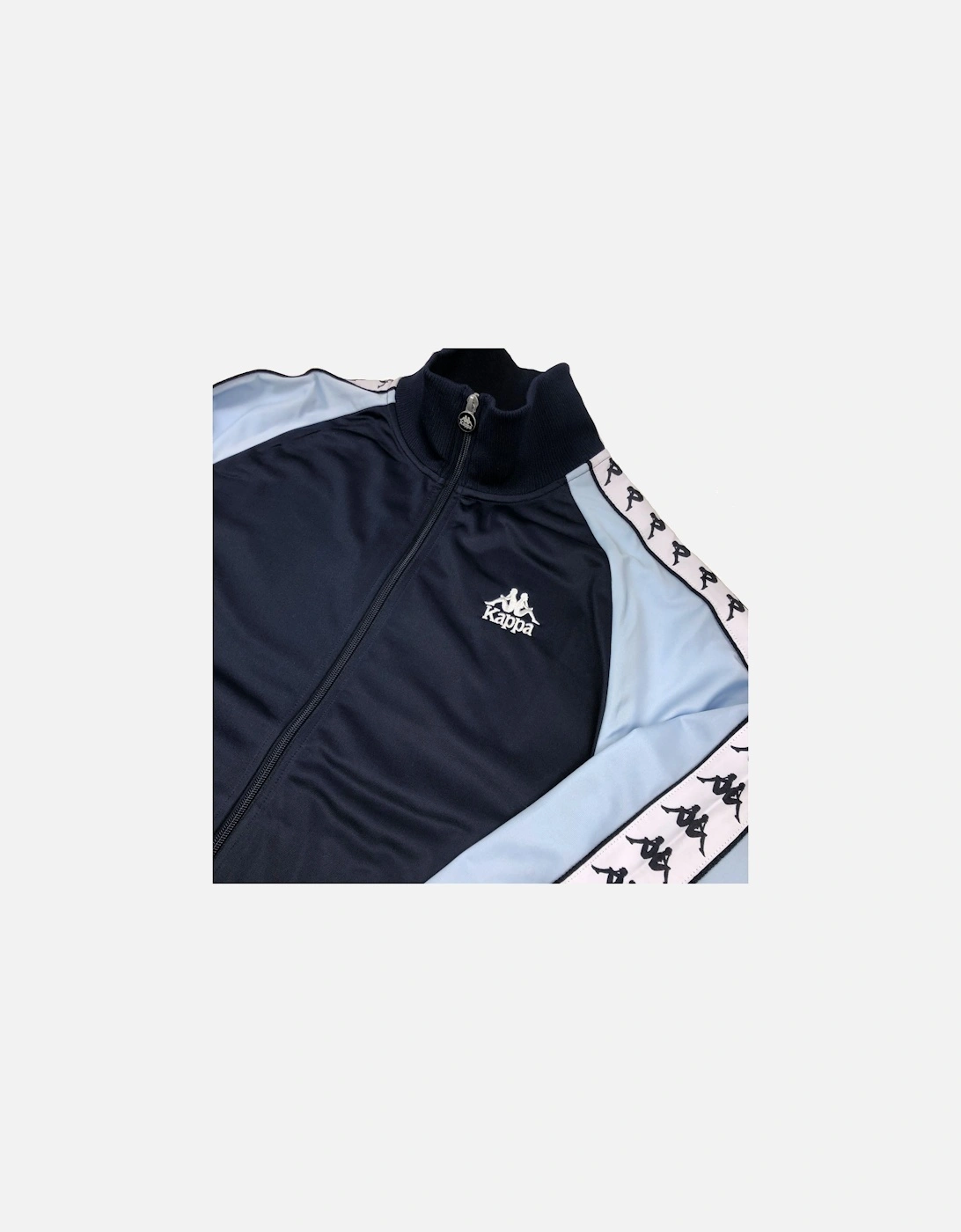 Uriah 222 Banda Funnel Neck Track Jacket Blue/Azure Ice