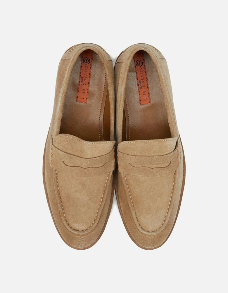 MORGAN Mens Loafers Beige