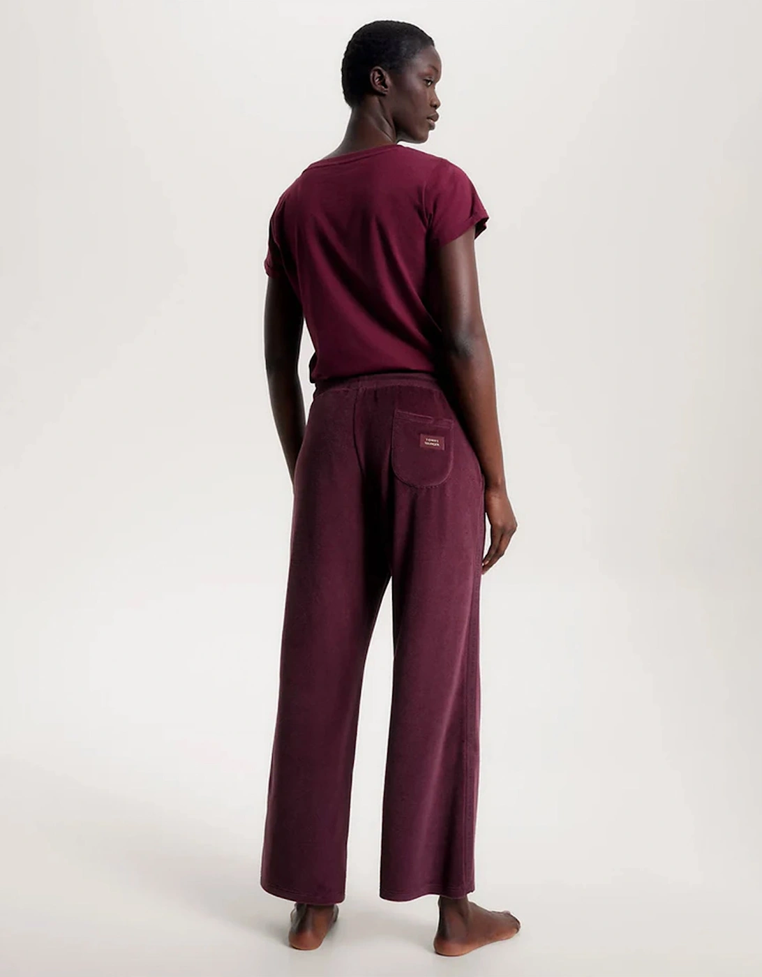 PANTS VELOUR Womens Pants Deep Burgundy