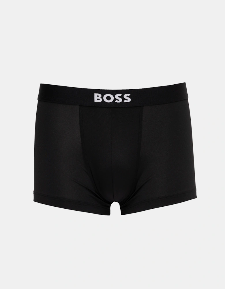 BOSS Orange Micro ONE 3-Pack Mens Trunks - Black 001
