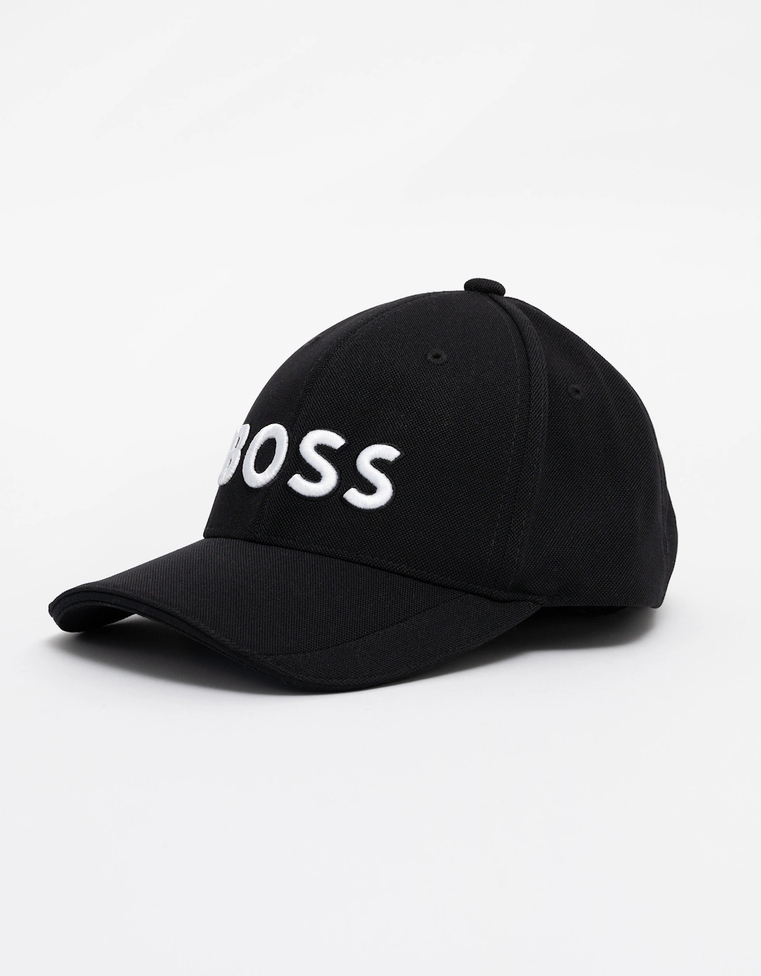 BOSS Green Knitted Six-Panel Cap with Embroidered Logo - Black 006, 5 of 4