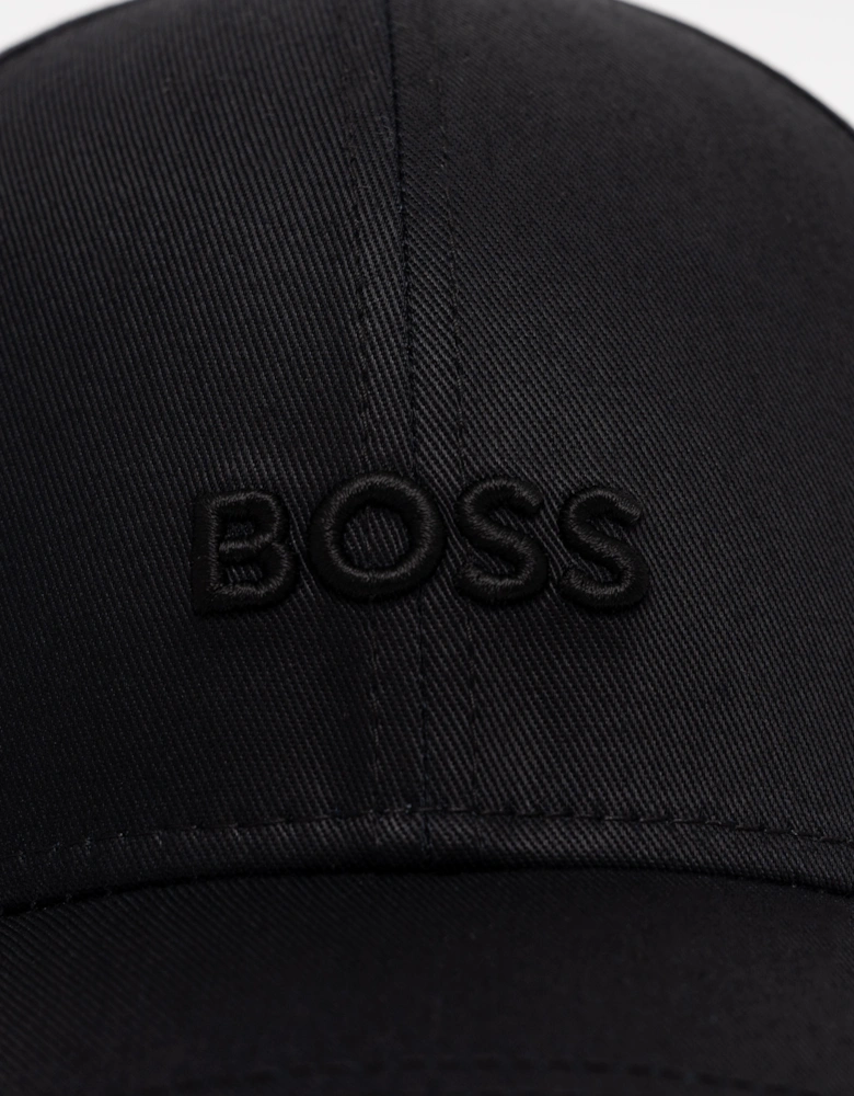 BOSS Orange Zed Cotton Twill Six Panel Cap - Black 002