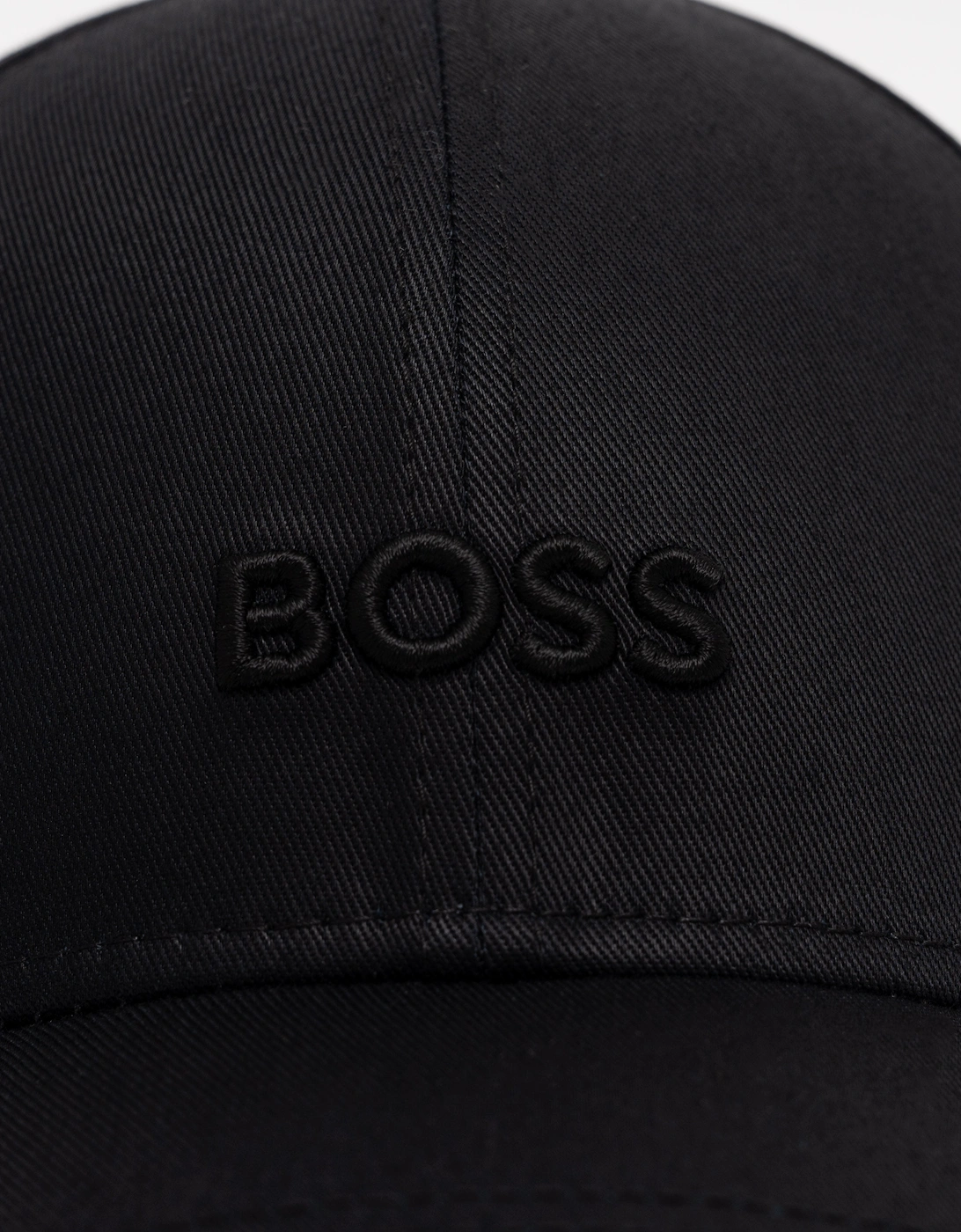 BOSS Orange Zed Cotton Twill Six Panel Cap - Black 002