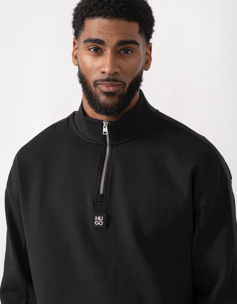 HUGO Danovotop Mens Sweatshirt - Black 001