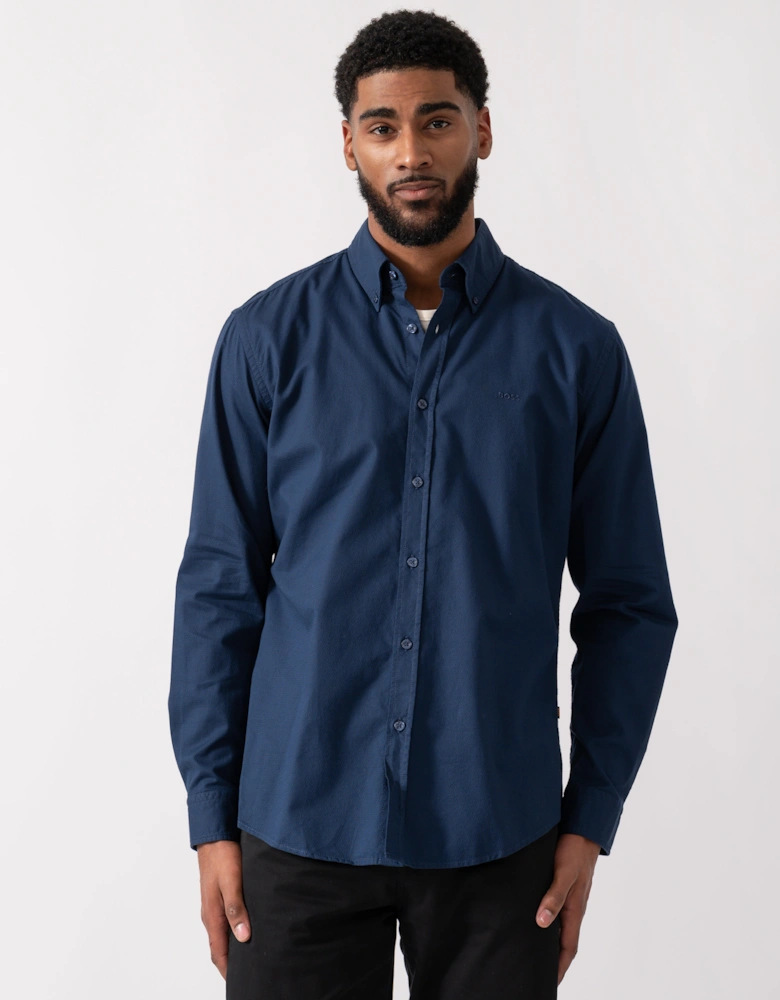 BOSS Orange Rickert_M Mens Shirt - Open Blue 464