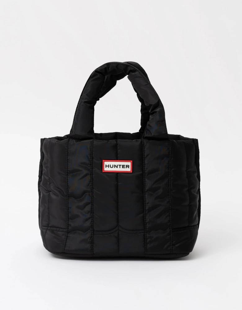 Intrepid Puffer Mini Tote - Black