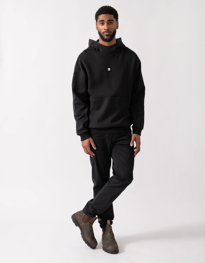 HUGO Danovohood Mens Hoodie - Black 001