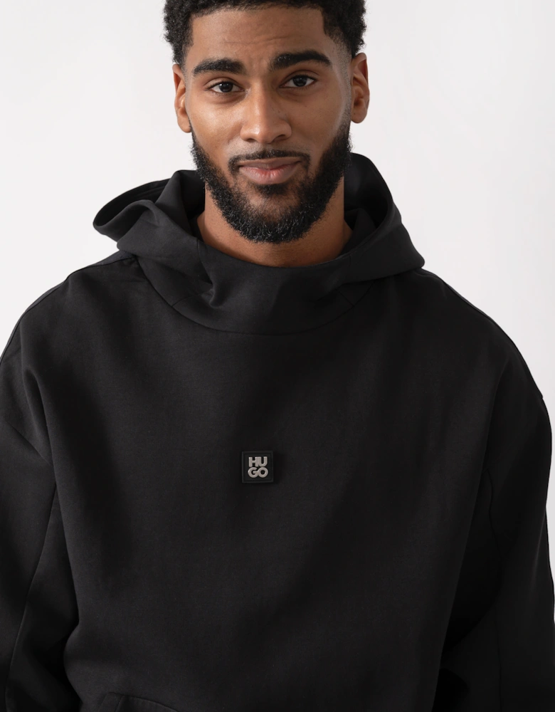 HUGO Danovohood Mens Hoodie - Black 001