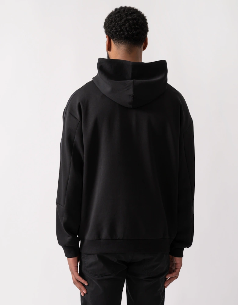 HUGO Danovohood Mens Hoodie - Black 001