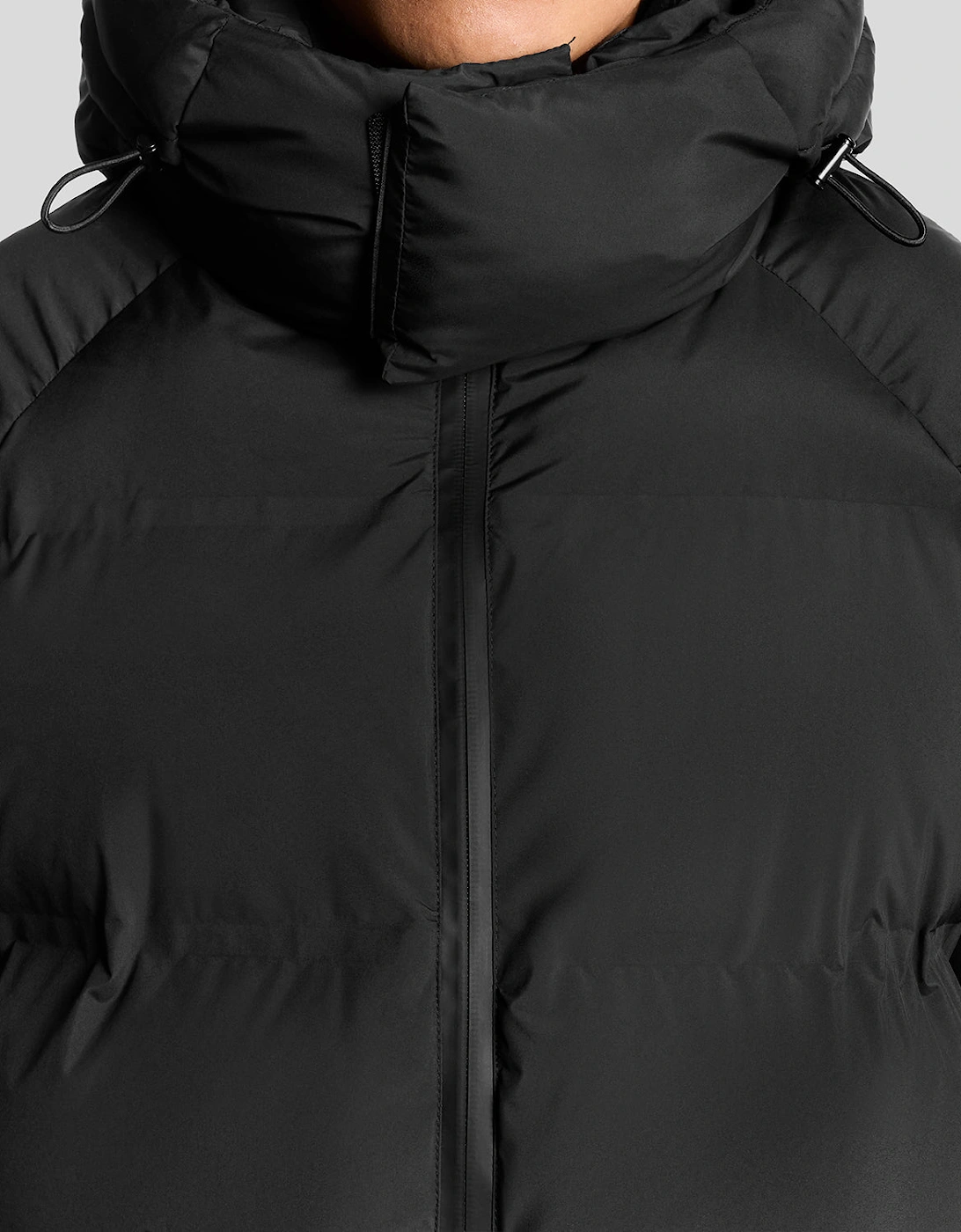 Welded Longline Puffer Jacket
