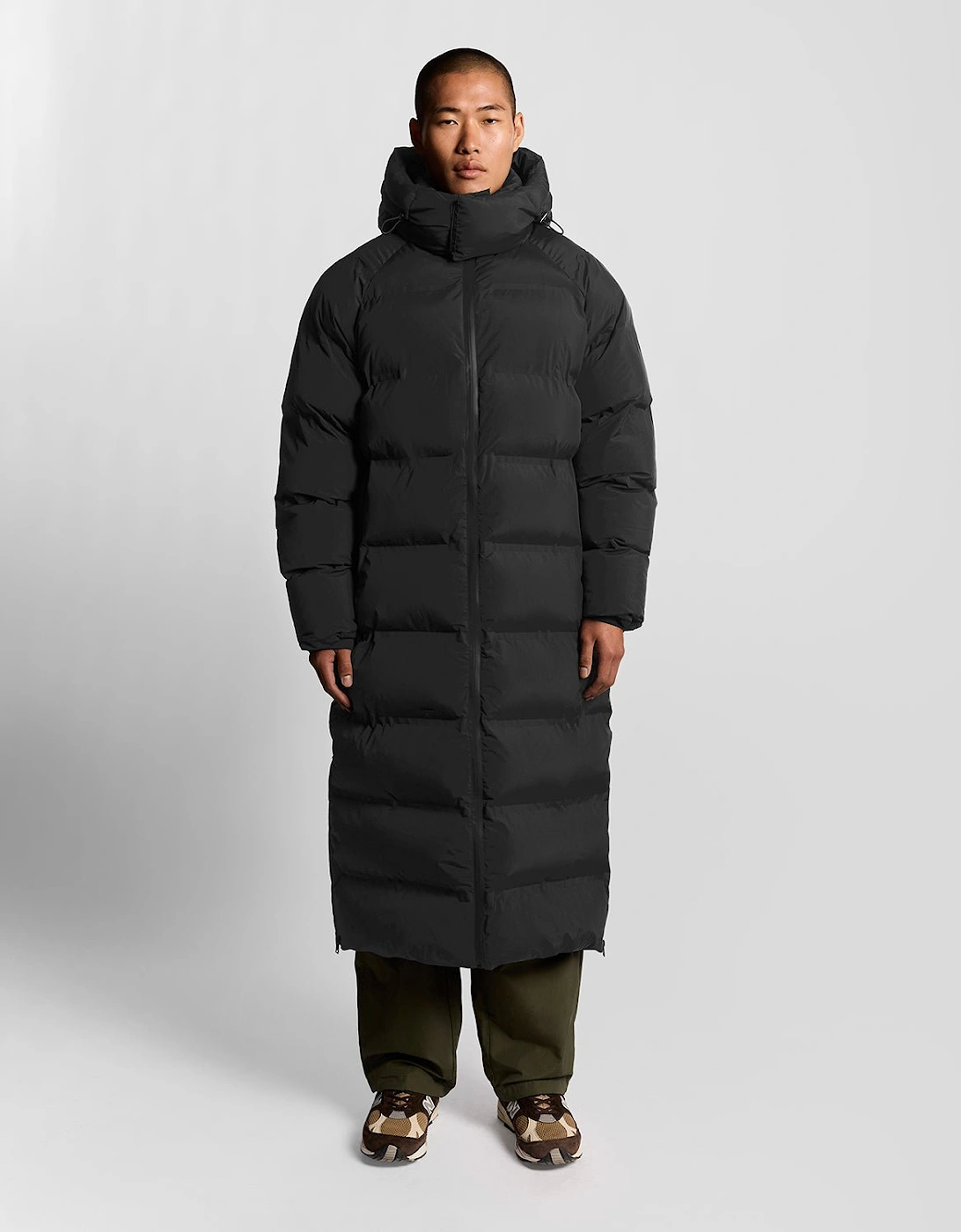 Welded Longline Puffer Jacket
