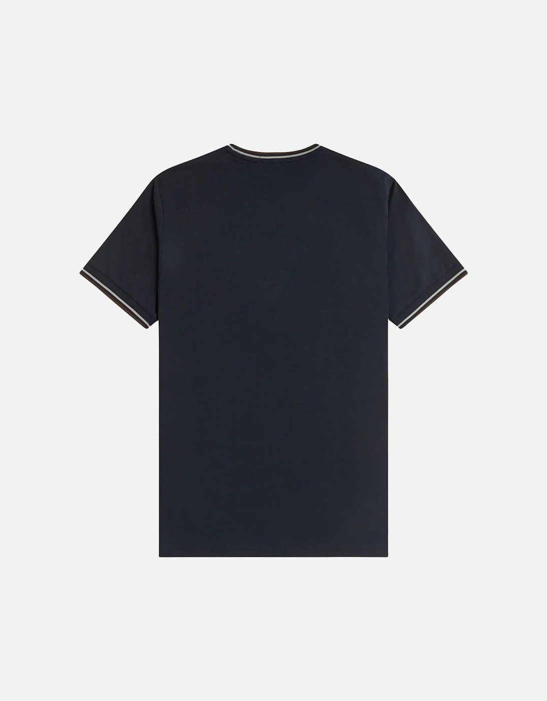 Twin Tipped T-Shirt Navy/Warm Oat/Burnt Tobacco