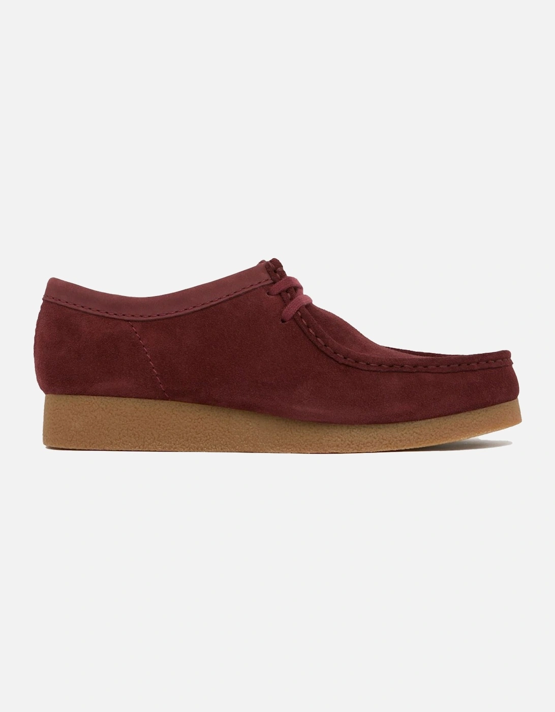 Originals Wallabee Evo Suede Shoes Burgundy, 4 of 3