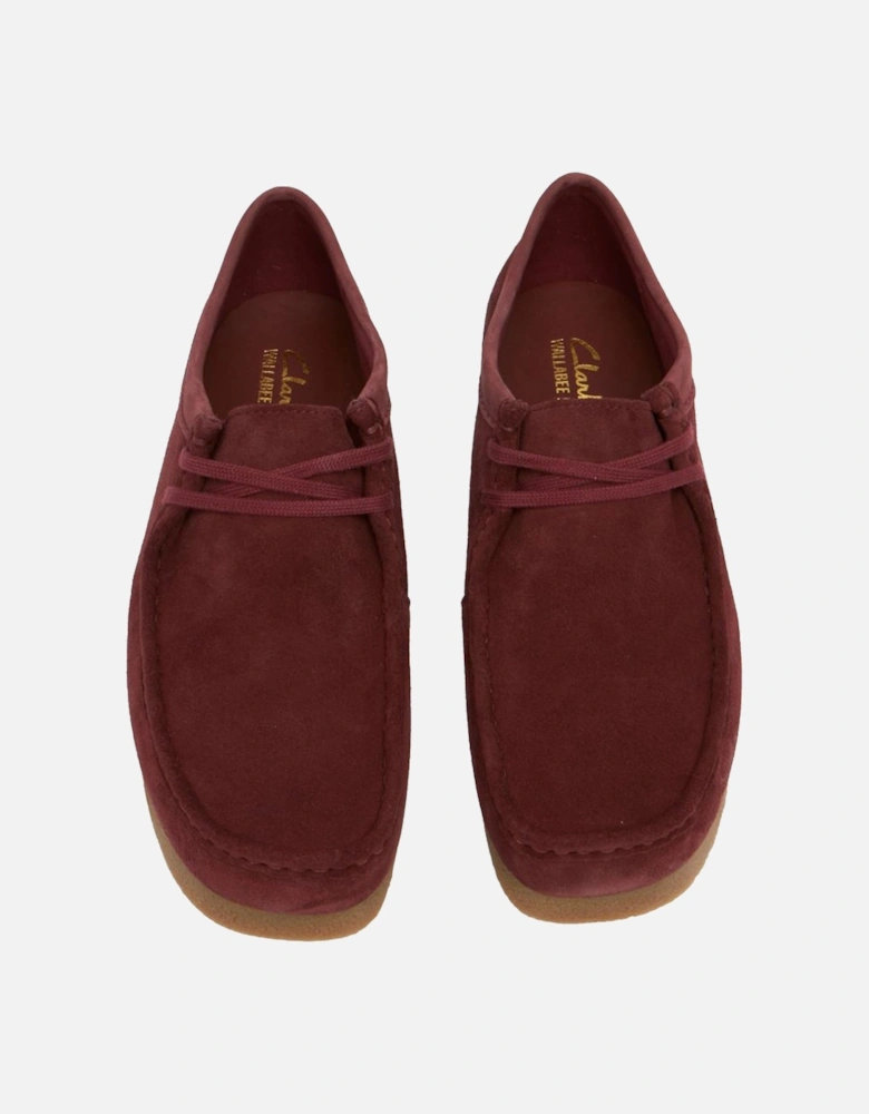 Originals Wallabee Evo Suede Shoes Burgundy
