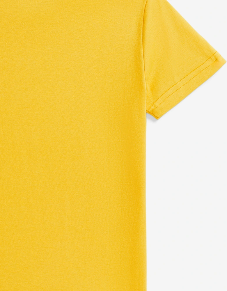 Boys Jersey Logo T-Shirt in Yellow