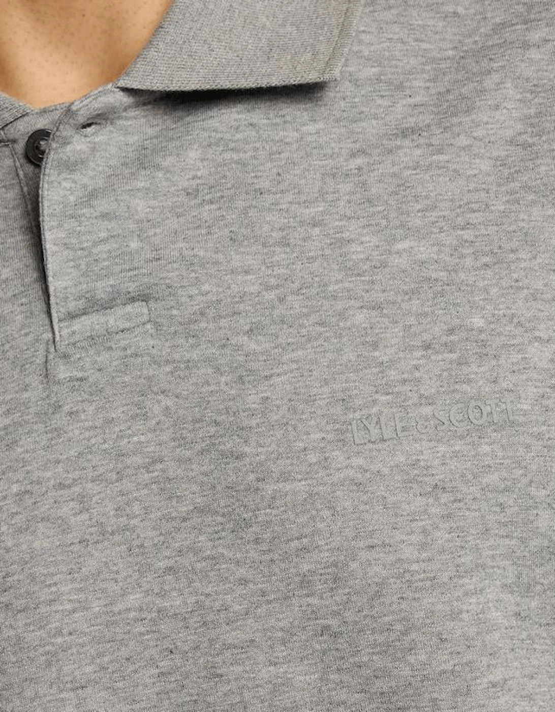 Text Logo Interlock Polo Shirt