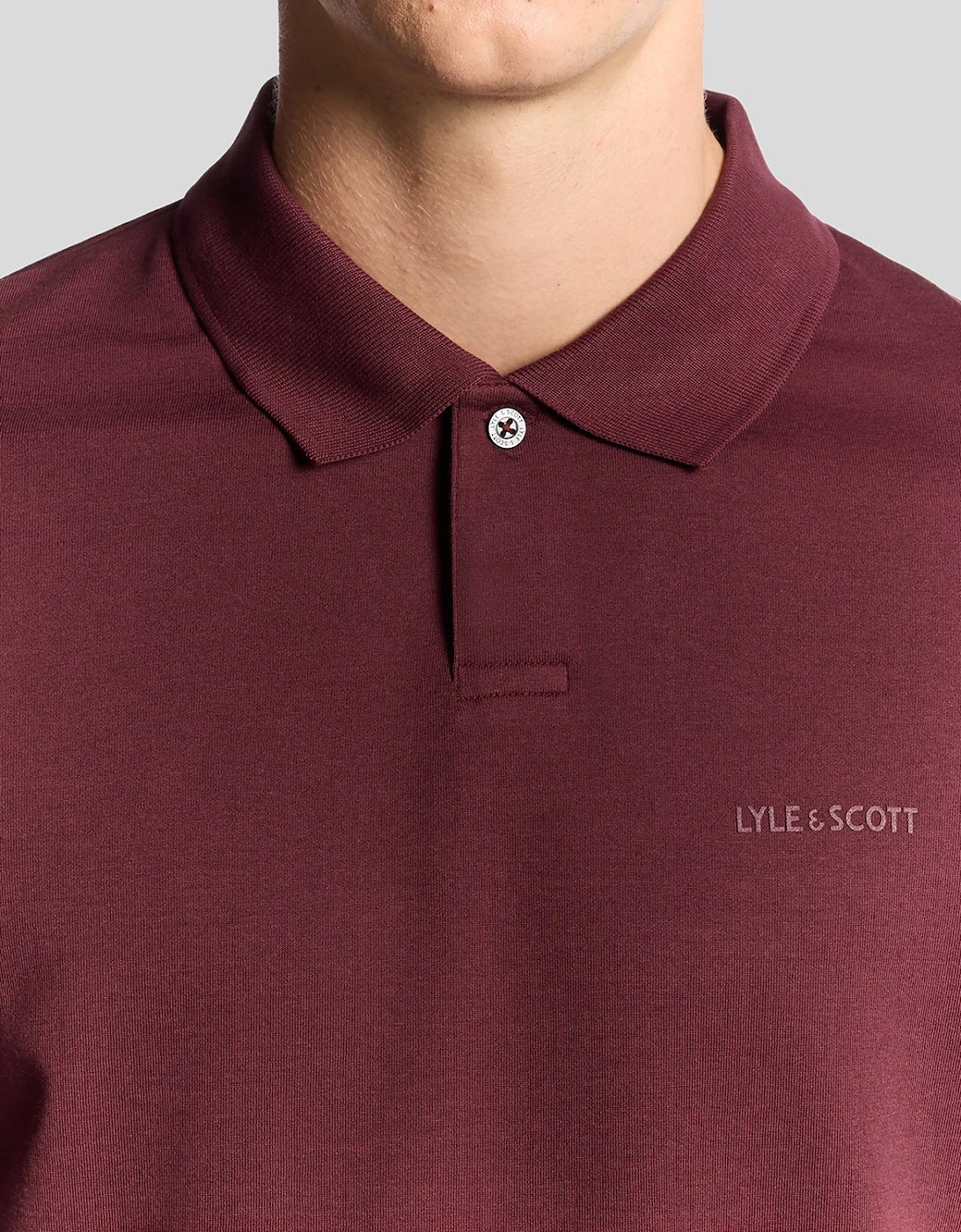 Text Logo Interlock Polo Shirt