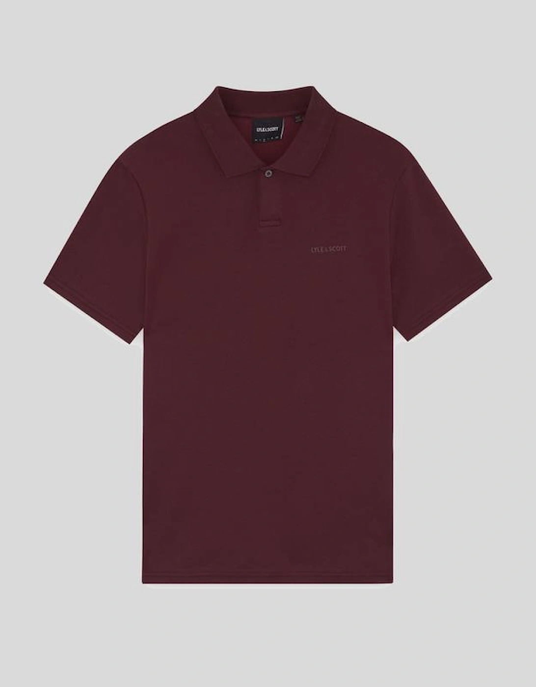 Text Logo Interlock Polo Shirt