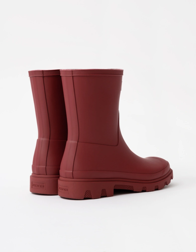 Unisex Downpour Short Boot - Merlot