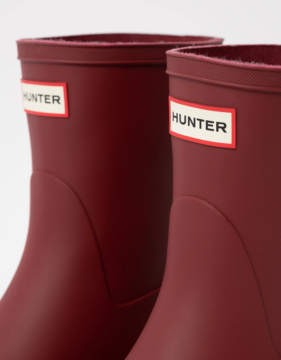 Unisex Downpour Short Boot - Merlot