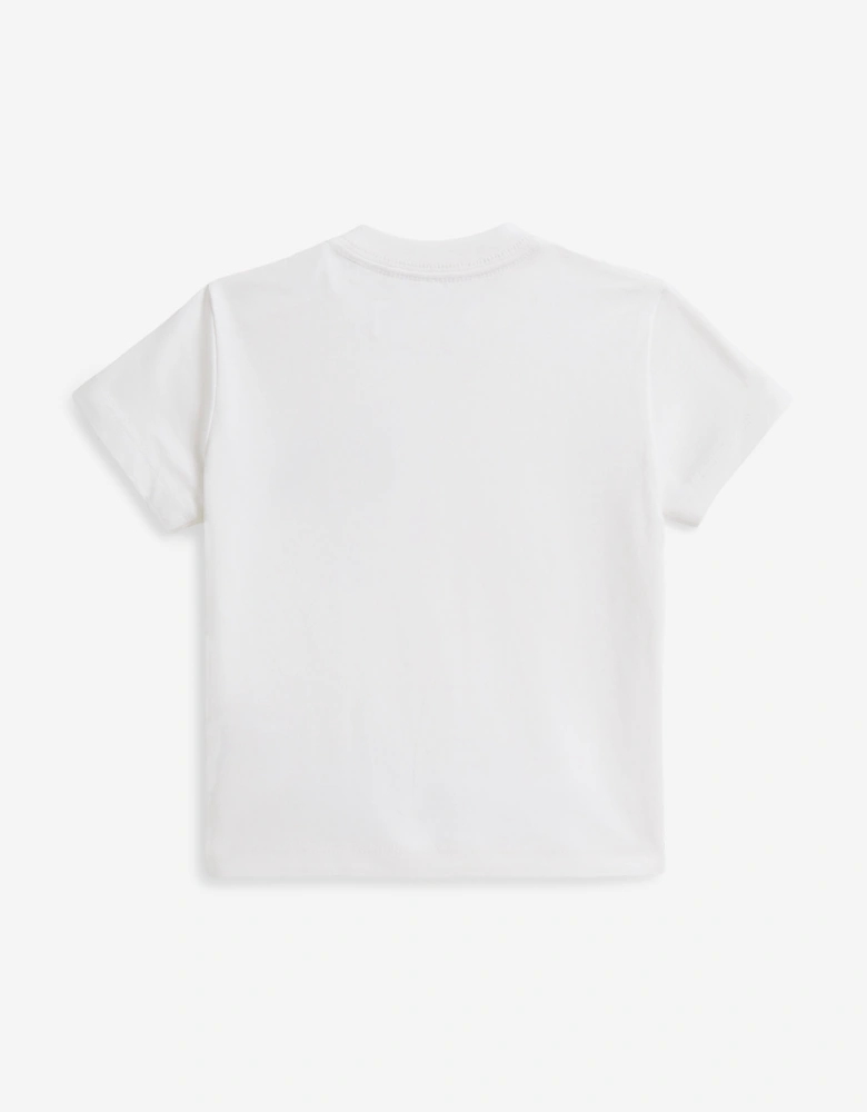 Baby Boys Logo T-Shirt in White