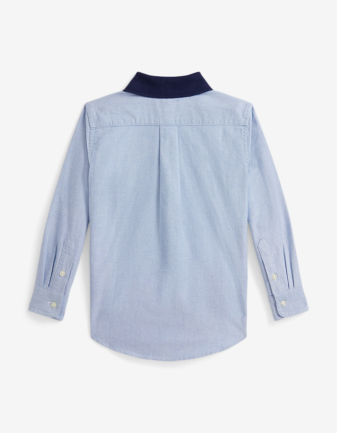 Boys Polo Bear Classic Oxford Shirt in Blue