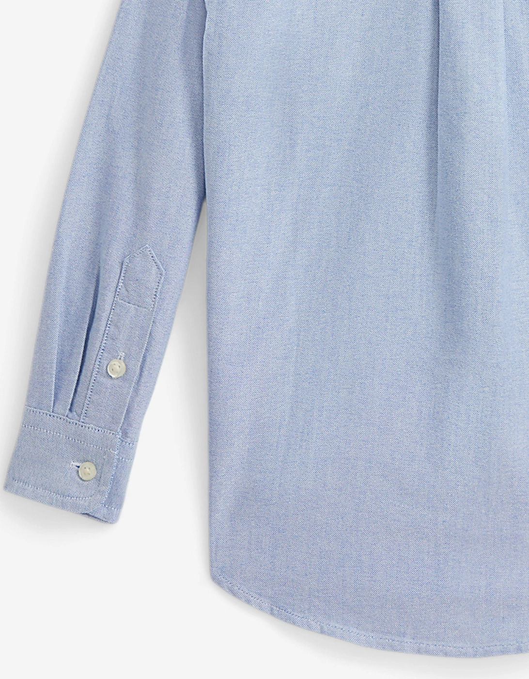 Boys Polo Bear Classic Oxford Shirt in Blue