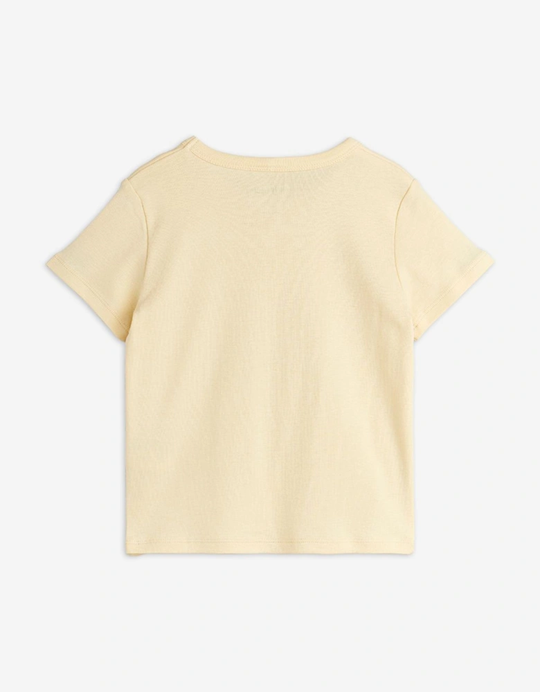Kids Dino Regular T-Shirt in Ivory