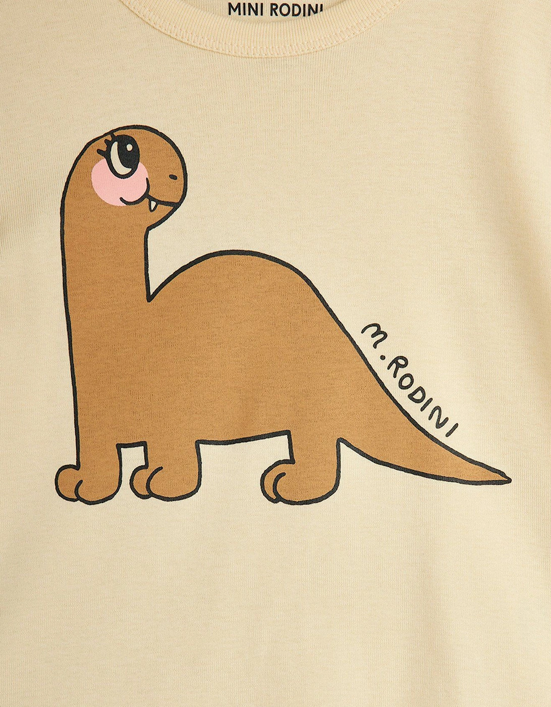 Kids Dino Regular T-Shirt in Ivory