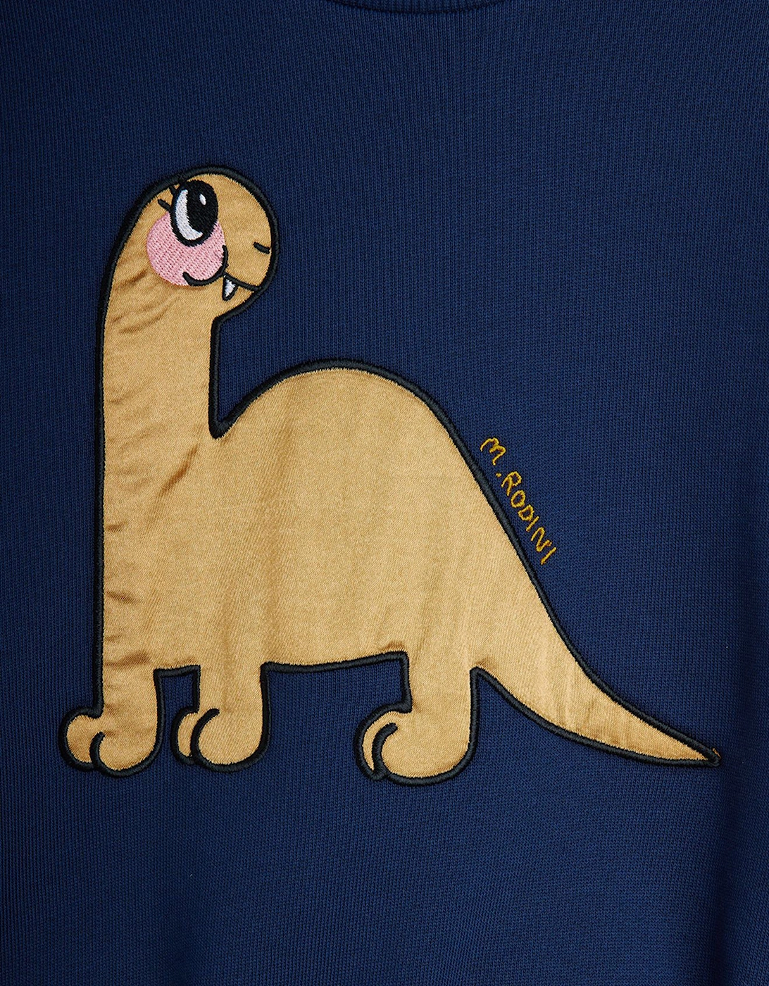 Kids Dino Application Sweatshirt in Navy