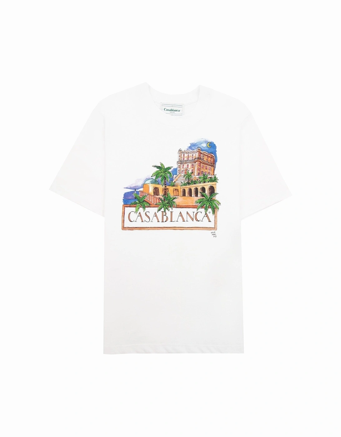 Amour Maroc T Shirt White, 2 of 1