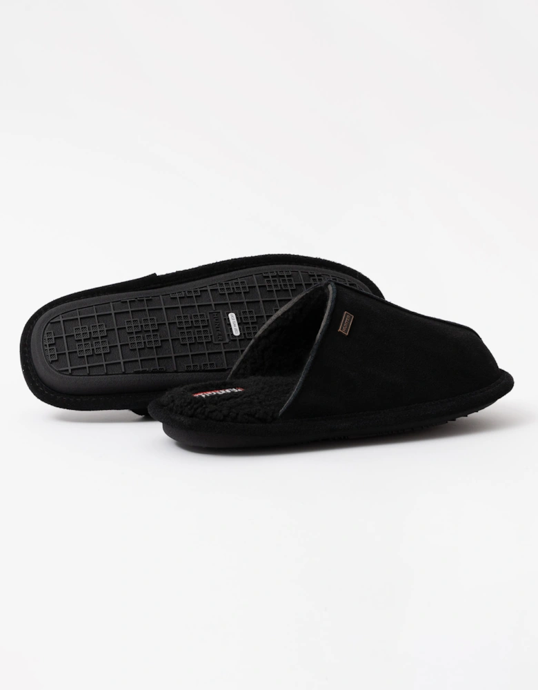 Mens Mule Slipper - Black