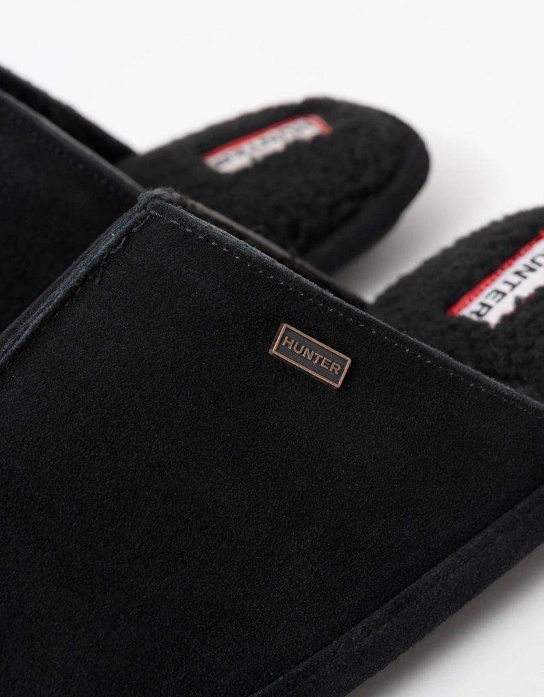 Mens Mule Slipper - Black