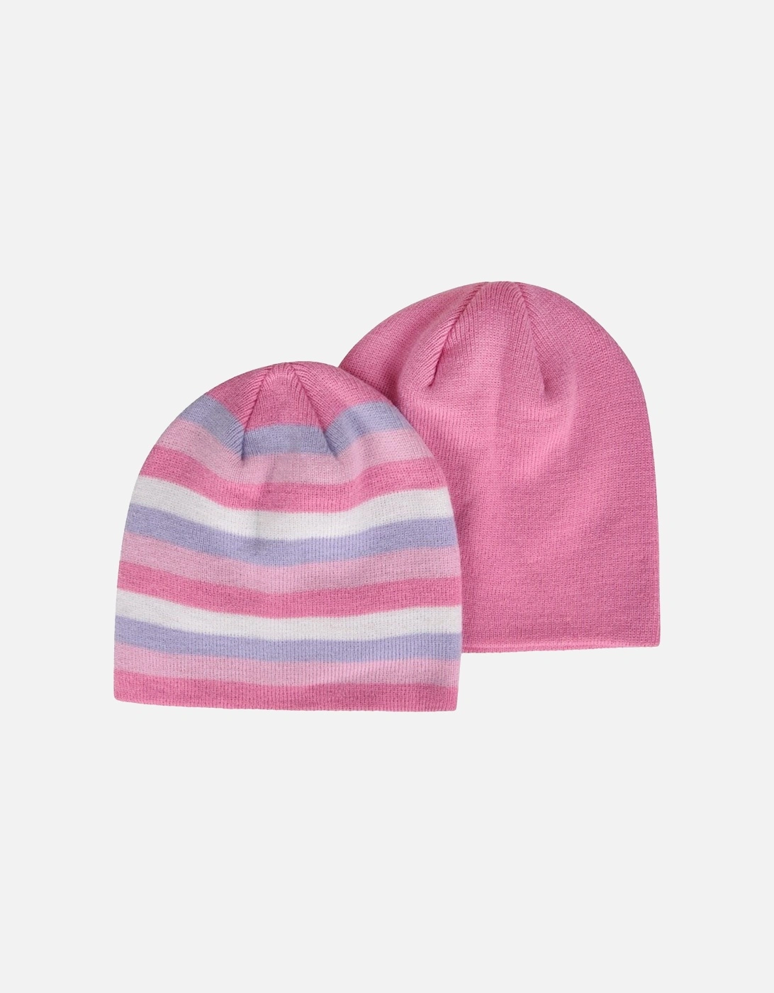 Childrens/Kids Assorted Designs Beanie (Pack of 2), 4 of 3