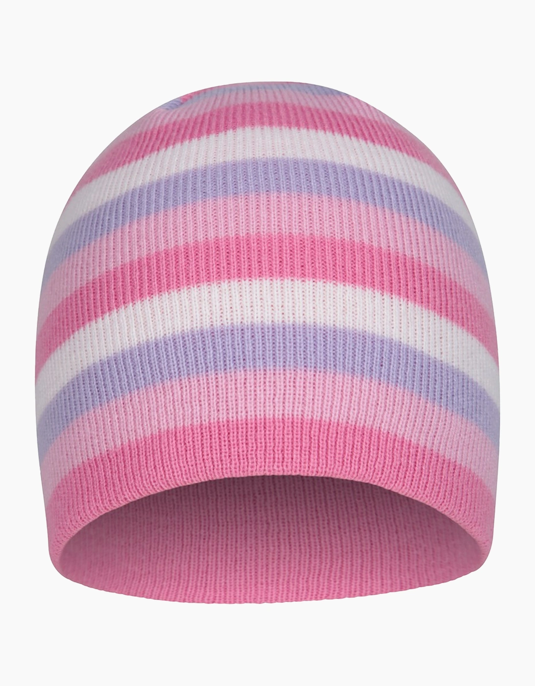 Mountain Warehouse Childrens/Kids Assorted Designs Beanie (Pack of 2) - Pink - Size: ONE size