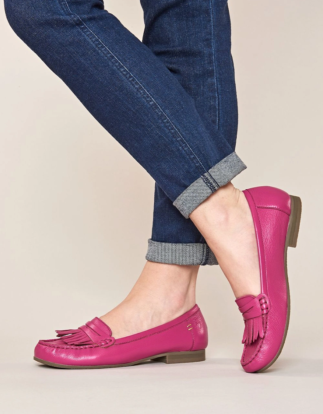 'Italian Dressing' Ladies Leather Loafers, 2 of 1