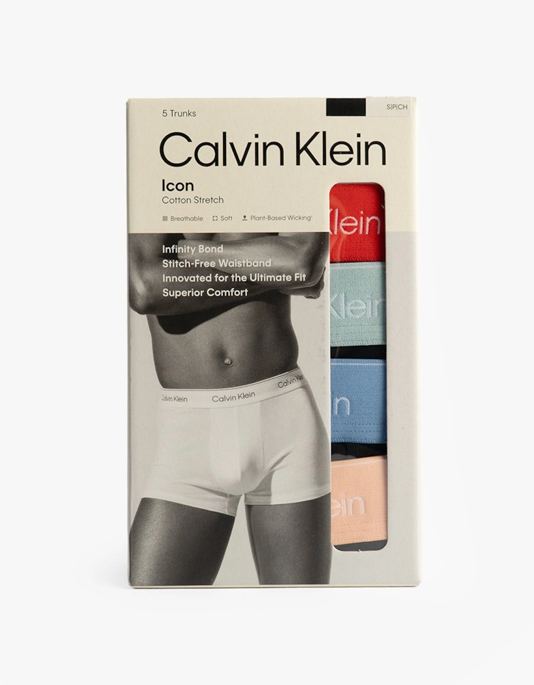 TRUNK 5 Pack Mens Multicoloured