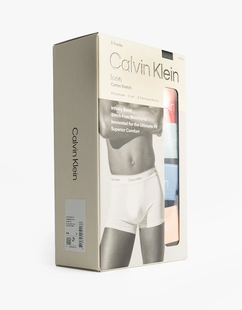 TRUNK 5 Pack Mens Multicoloured