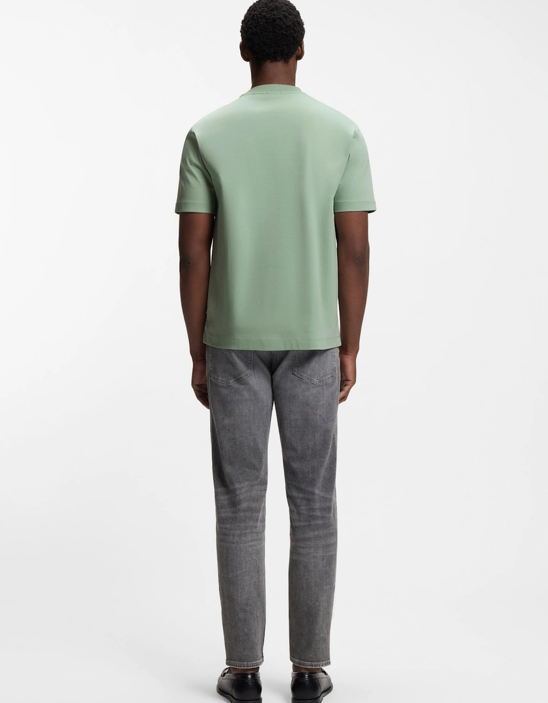 BOSS Black C-Taut 01 T-Shirt A2-25 373 Open Green